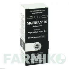 НИГЕРСАН (NIGERSAN) D 4 капсулы 20 шт - Гомеопатия SANUM-KEHLBECK