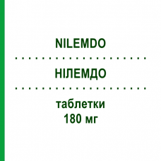 НИЛЕМДО (NILEMDO) 180 мг таблетки 28 шт - Бемпедоевая кислота DAIICHI SANKYO