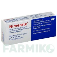 НІМЕНРІКС (NIMENRIX) порошок 10 шт - Менінгококовий чотирьохвалентний антиген PFIZER