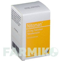 НИТОМАН (NITOMAN) 25 мг таблетки 112 шт - Тетрабеназин HORMOSAN PHARMA