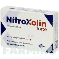 НІТРОКСОЛІН (NITROXOLIN) капсули 20 шт - Нітроксолін MIP PHARMA
