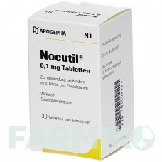 НОКУТИЛ (NOCUTIL) 0,1 мг таблетки 30 шт - Десмопрессин APOGEPHA