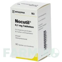 НОКУТИЛ (NOCUTIL) 0,1 мг таблетки 90 шт - Десмопресин APOGEPHA