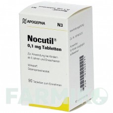 НОКУТИЛ (NOCUTIL) 0,1 мг таблетки 90 шт - Десмопрессин APOGEPHA
