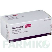 НОЛВАДЕКС (NOLVADEX) 20 мг таблетки 100 шт - Тамоксифен ASTRAZENECA