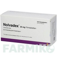 НОЛВАДЕКС (NOLVADEX) 20 мг таблетки 100 шт - Тамоксифен KOHLPHARMA
