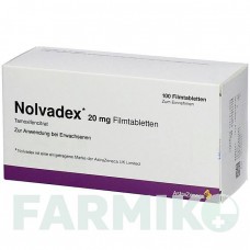НОЛВАДЕКС (NOLVADEX) 20 мг таблетки 100 шт - Тамоксифен KOHLPHARMA