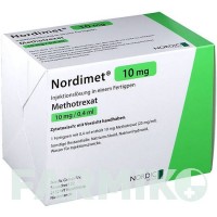 НОРДІМЕТ (NORDIMET) 10 мг розчин 1 шт - Метотрексат NORDIC PHARMA