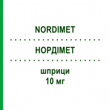 НОРДИМЕТ (NORDIMET) 10 мг шприци 1 шт - Метотрексат NORDIC PHARMA