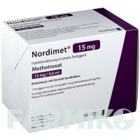 НОРДІМЕТ (NORDIMET) 15 мг розчин 12 шт - Метотрексат NORDIC PHARMA