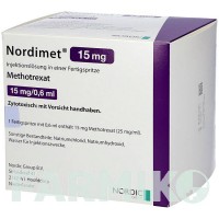 НОРДІМЕТ (NORDIMET) 15 мг шприци 12 шт - Метотрексат NORDIC PHARMA