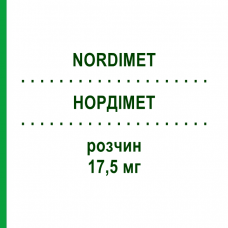НОРДИМЕТ (NORDIMET) 17,5 мг раствор 1 шт - Метотрексат NORDIC PHARMA