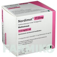 НОРДІМЕТ (NORDIMET) 17,5 мг шприци 1 шт - Метотрексат NORDIC PHARMA