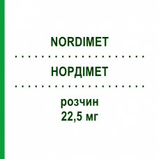 НОРДИМЕТ (NORDIMET) 22,5 мг раствор 1 шт - Метотрексат NORDIC PHARMA