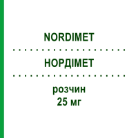 НОРДІМЕТ (NORDIMET) 25 мг розчин 1 шт - Метотрексат NORDIC PHARMA