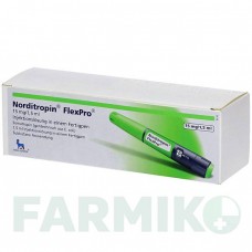 НОРДИТРОПІН (NORDITROPIN) 15 мг/1,5 мл розчин 1,5 мл - Соматропін DOCPHARM