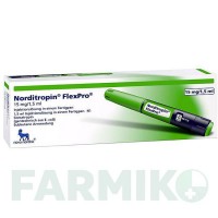 НОРДИТРОПІН (NORDITROPIN) 15 мг/1,5 мл розчин 1,5 мл - Соматропін NOVO NORDISK