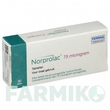 НОРПРОЛАК (NORPROLAC) 75 мкг таблетки 30 шт - Квинаголид KOHLPHARMA