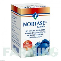 НОРТАЗ (NORTASE) капсулы 50 шт - Мультиэнзимы REPHA