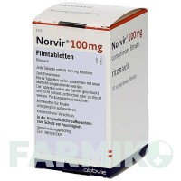 НОРВІР (NORVIR) 100 мг таблетки 30 шт - Ритонавір EMRA-MED