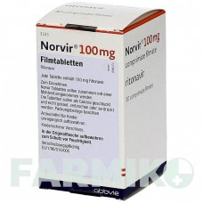 НОРВИР (NORVIR) 100 мг таблетки 30 шт - Ритонавир EMRA-MED
