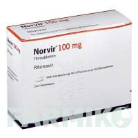 НОРВІР (NORVIR) 100 мг таблетки 90 шт - Ритонавір ORIFARM