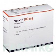 НОРВИР (NORVIR) 100 мг таблетки 90 шт - Ритонавир ORIFARM