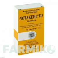 НОТАКЕЛЬ (NOTAKEHL) D 3 суппозитории 10 шт - Гомеопатия SANUM-KEHLBECK