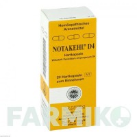 НОТАКЕЛЬ (NOTAKEHL) D 4 капсули 20 шт - Гомеопатія SANUM-KEHLBECK