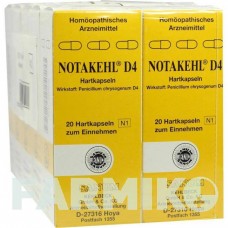 НОТАКЕЛЬ (NOTAKEHL) D 4 капсулы 10x20 шт - Гомеопатия SANUM-KEHLBECK