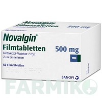 НОВАЛГІН (NOVALGIN) таблетки 50 шт - Метамізол натрію A.NATTERMANN & CIE