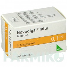 НОВОДИГАЛ (NOVODIGAL) таблетки 100 шт - Ацетилдигоксин MIBE