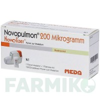 НОВОПУЛЬМОН (NOVOPULMON) 200 мкг 1 х 100 доз порошок 1x100 шт - Будесонід MEDA PHARMA