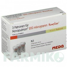 НОВОПУЛЬМОН (NOVOPULMON) 200 мкг 3 х 200 доз порошок 3x200 шт - Будесонід MEDA PHARMA