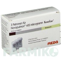 НОВОПУЛЬМОН (NOVOPULMON) 400 мкг 3 х 100 доз порошок 3x100 шт - Будесонід MEDA PHARMA