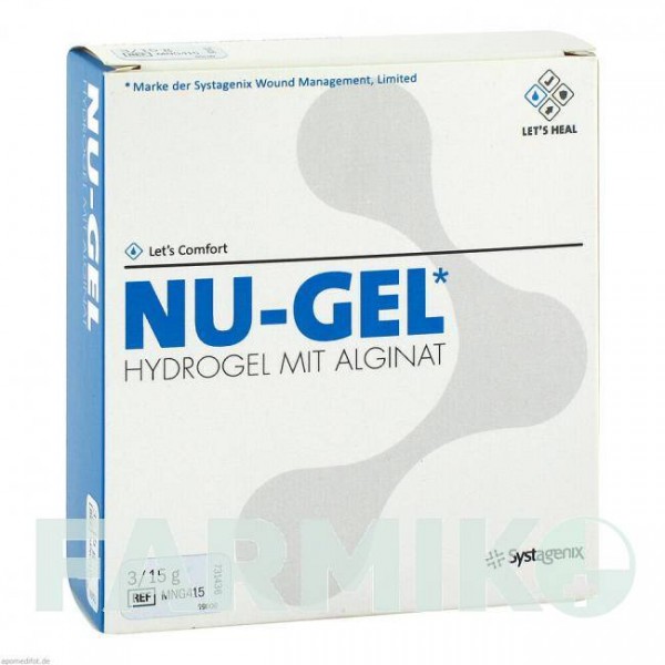 НУ ГЕЛЬ (NU GEL) MNG415 гель 3x15 г - Активные вещества EMRA-MED
