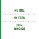 НУ ГЕЛЬ (NU GEL) MNG425 гель 6x25 г - Активные вещества EURIMPHARM