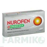 НУРОФЕН (NUROFEN) 400 мг таблетки 24 шт - Ібупрофен RECKITT BENCKISER
