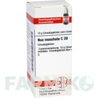 НУКС МОШАТА (NUX MOSCHATA) C 30 глобули 10 г - Гомеопатія DHU