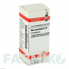 НУКС МОШАТА (NUX MOSCHATA) D 12 глобули 10 г - Гомеопатия DHU