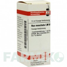 НУКС МОШАТА (NUX MOSCHATA) LM VI раствор 10 мл - Гомеопатия DHU
