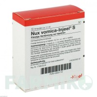 НУКС ВОМИКА (NUX VOMICA) ампулы 10 шт - Гомеопатия BIOLOGISCHE HEILMITTEL HEEL