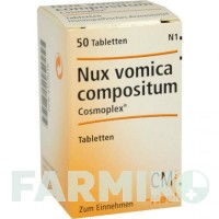 НУКС ВОМІКА (NUX VOMICA) таблетки 50 шт - Гомеопатія BIOLOGISCHE HEILMITTEL HEEL