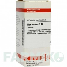 НУКС ВОМИКА (NUX VOMICA) C 12 таблетки 80 шт - Гомеопатия DHU