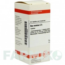НУКС ВОМИКА (NUX VOMICA) C 5 таблетки 80 шт - Гомеопатия DHU