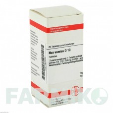 НУКС ВОМИКА (NUX VOMICA) D 10 таблетки 80 шт - Гомеопатия DHU
