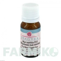НУКС ВОМИКА (NUX VOMICA) D 12 глобули 10 г - Гомеопатия SPAGYRA