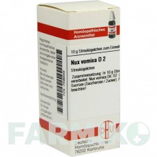 НУКС ВОМИКА (NUX VOMICA) D 2 глобули 10 г - Гомеопатия DHU