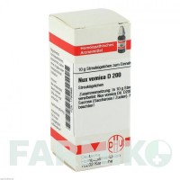 НУКС ВОМІКА (NUX VOMICA) D 200 глобули 10 г - Гомеопатія DHU