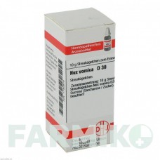 НУКС ВОМИКА (NUX VOMICA) D 30 глобули 10 г - Гомеопатия DHU